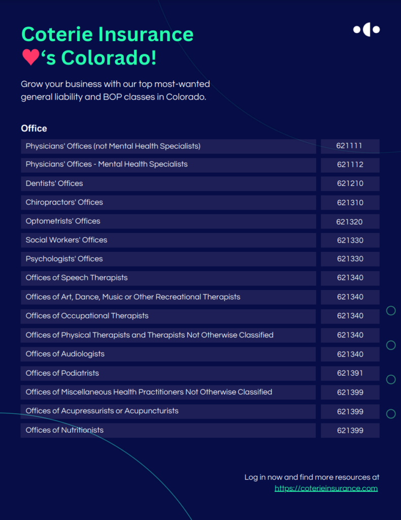 Small business insurance in Colorado